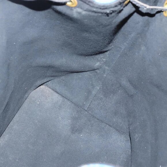 LOUIS VUITTON Epi Petit Noe Shoulder Bag Bicolor Black Blue M44152 Auth gh240 - Picture 13 of 16